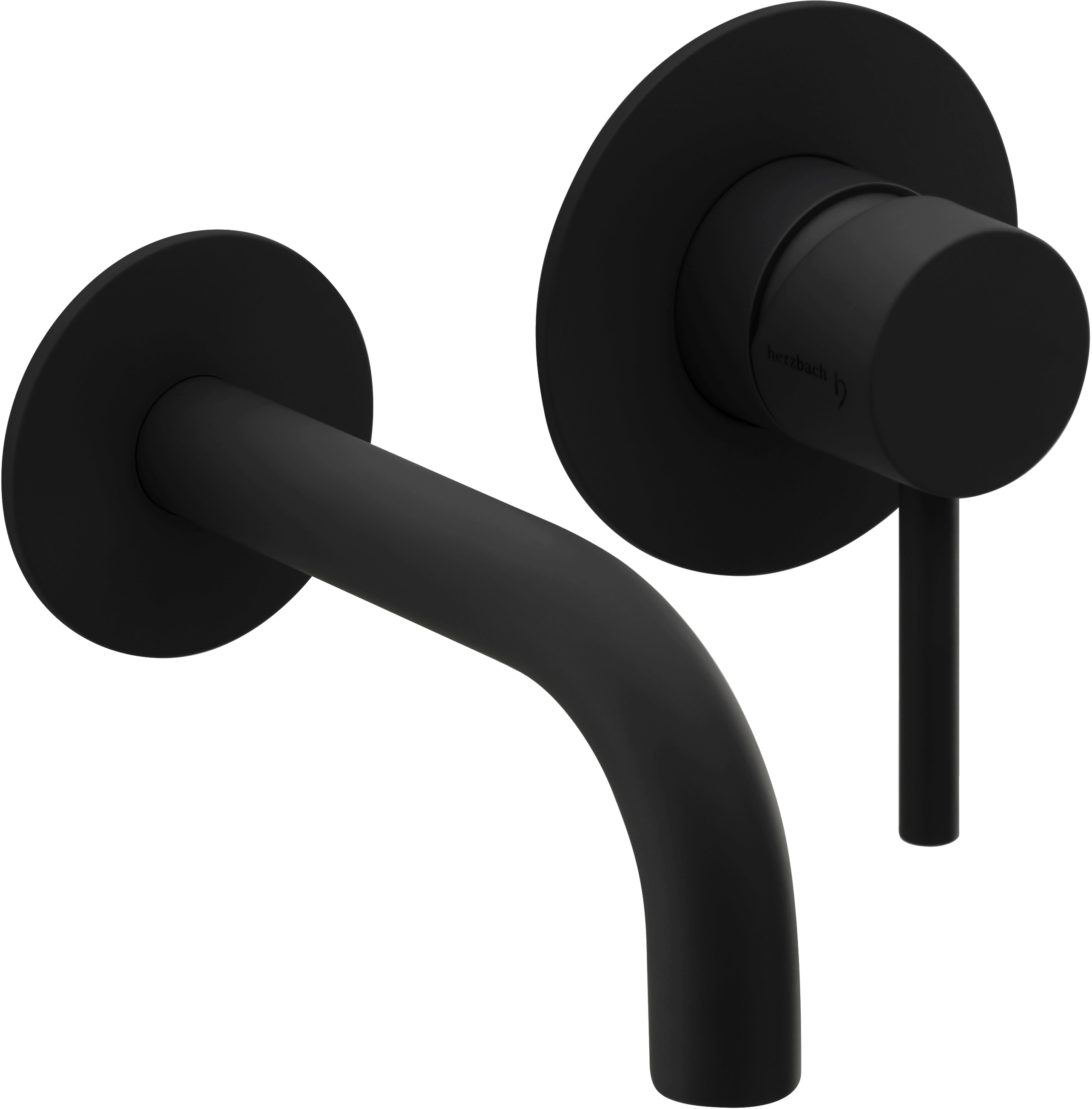 Darmowa Dostawa - Bateria umywalkowa podtynkowa czarna Herzbach Deep Black 23203756112