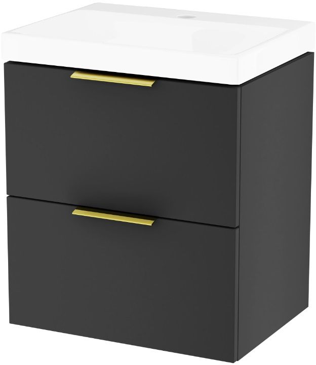 Darmowa Dostawa - Umywalka z szafką i uchwytami Excellent Blanko MLEX6317KPL490BLGL