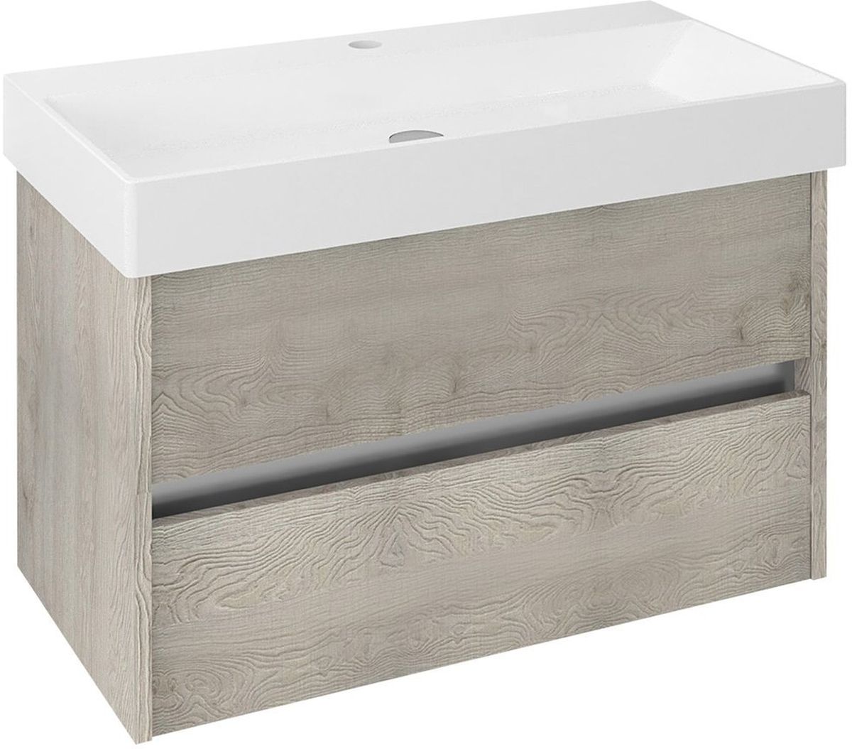 Darmowa Dostawa - Szafka 82x43x51.5 cm podumywalkowa wisząca dąb Sapho Nirona NR0851212