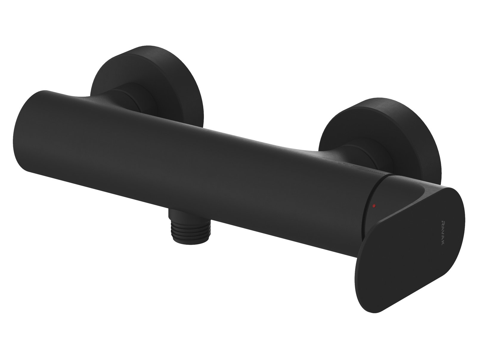 Darmowa Dostawa - Bateria prysznicowa ścienna czarna Ravak Eleganta X070294