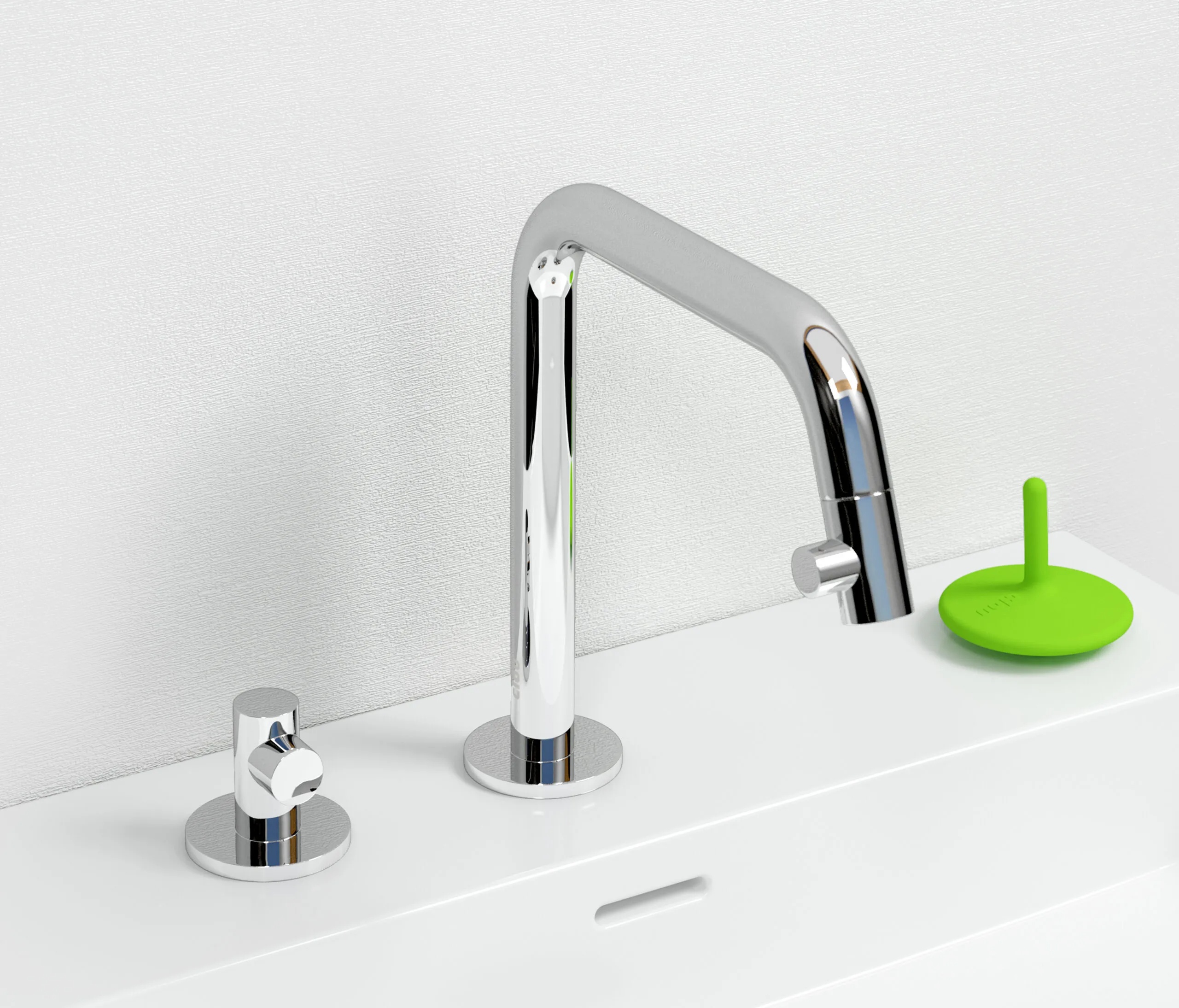 Darmowa Dostawa - Bateria umywalkowa stojąca chrom Clou Kaldur CL061500329L