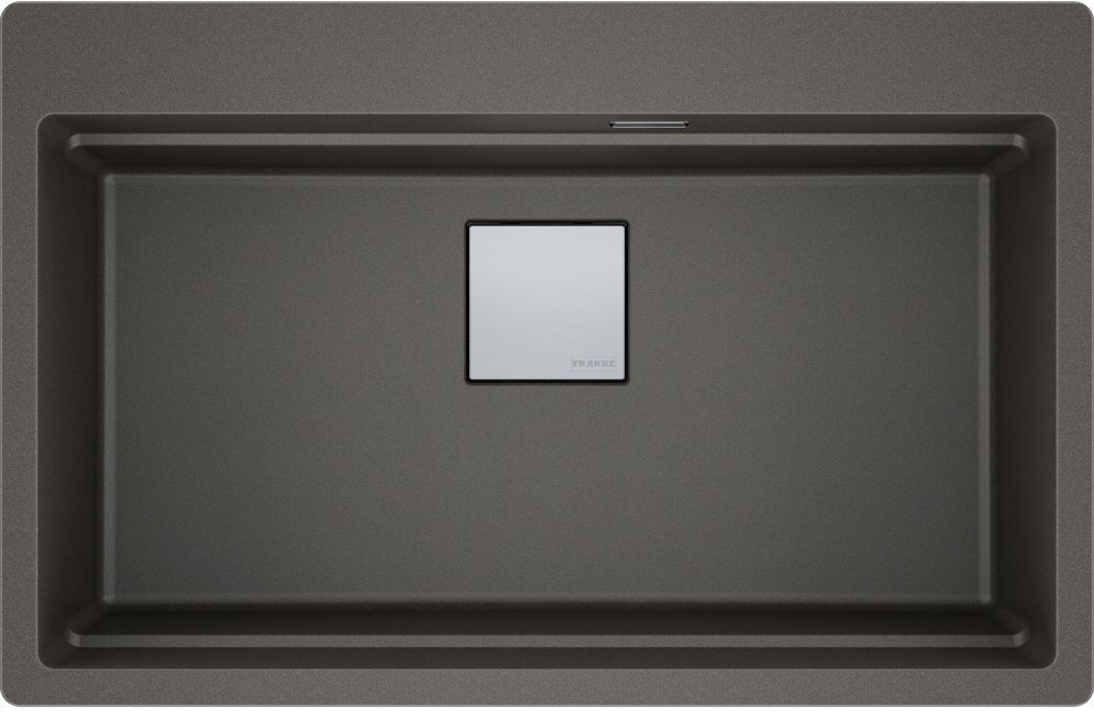 Darmowa Dostawa - Zlewozmywak granitowy 79x51 cm szary/grafitowy/onyx Franke Kanon 1140749639