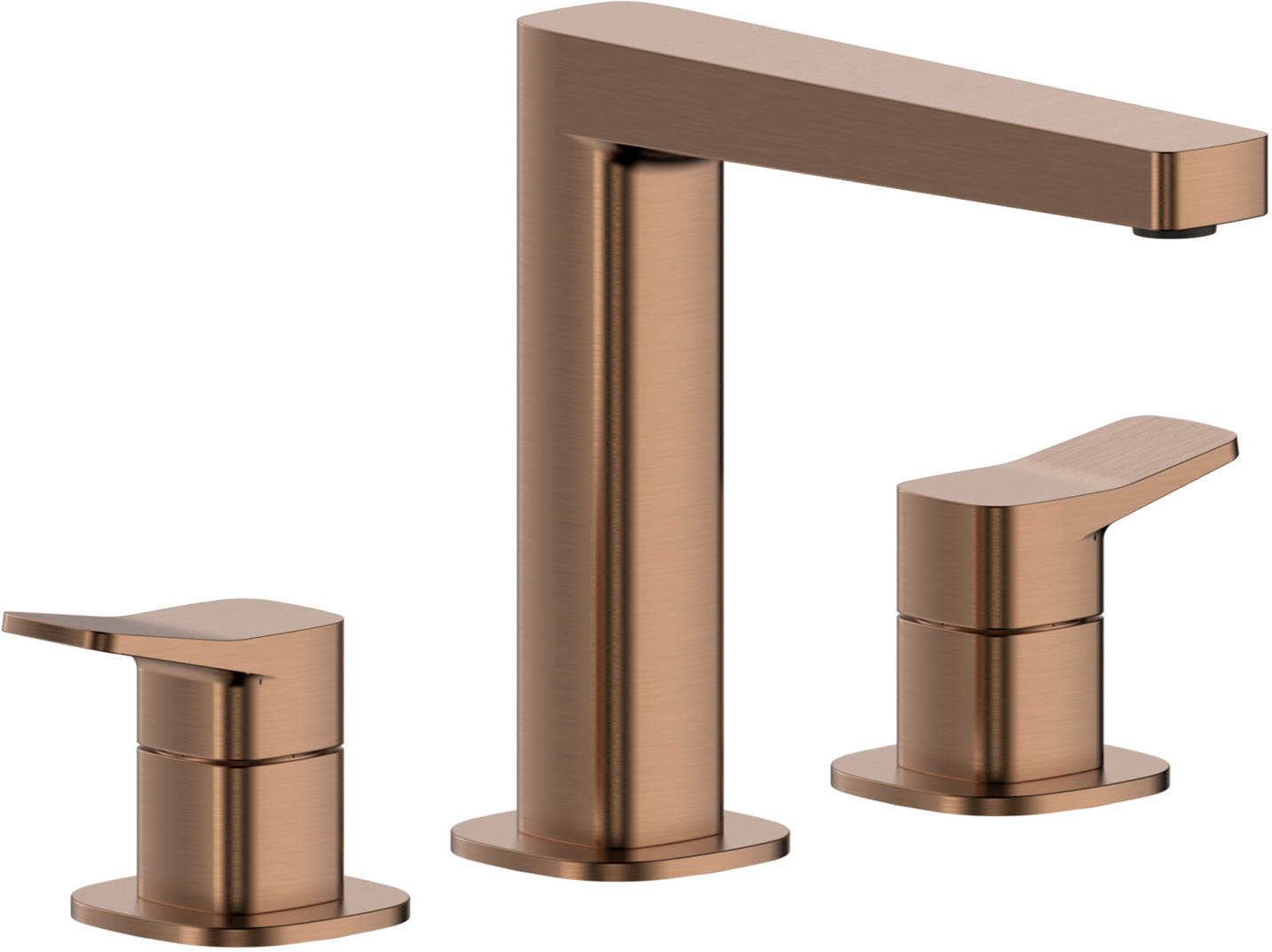 Darmowa Dostawa - Bateria umywalkowa stojąca miedź KFA Armatura Malaga Rose Gold 452222134