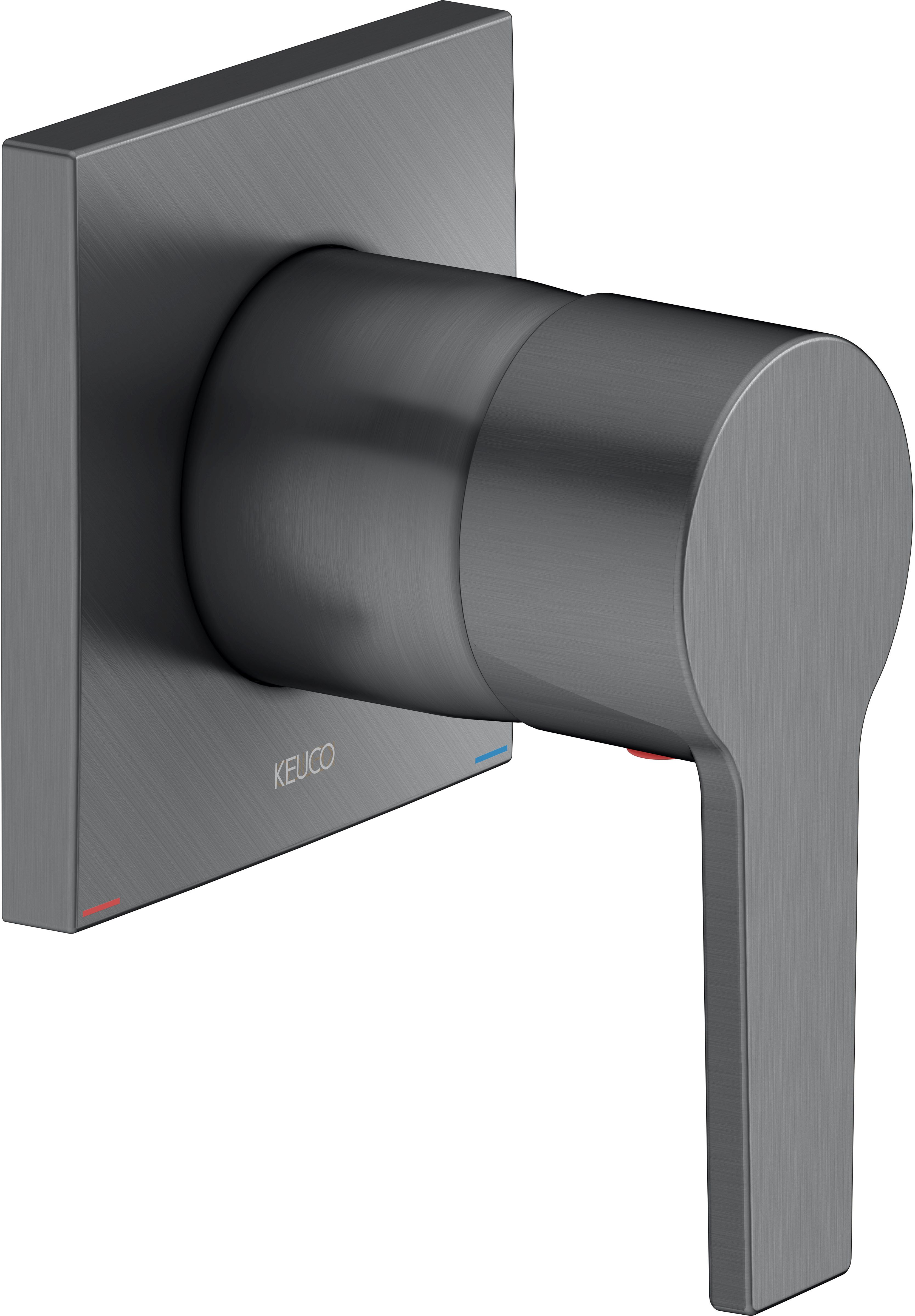 Darmowa Dostawa - Bateria prysznicowa podtynkowa chrom-czarna Keuco Edition 11 51151130002