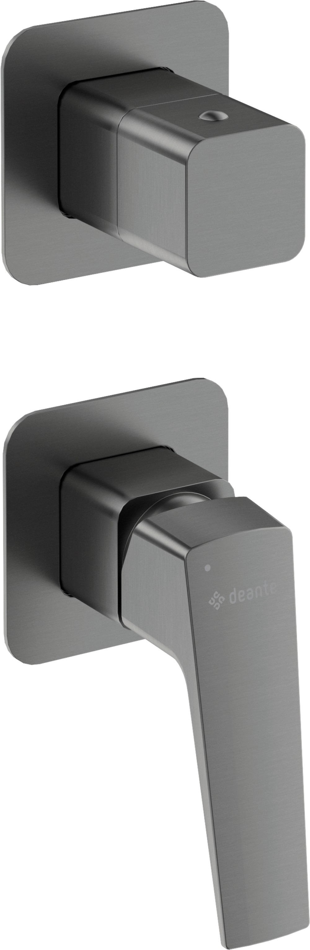 Darmowa Dostawa - Bateria wannowo-prysznicowa podtynkowa grafitowa Deante Blur BQLD44P