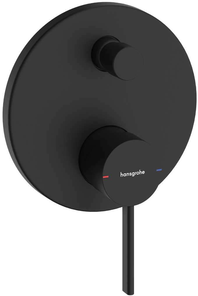 Darmowa Dostawa - Bateria wannowo-prysznicowa podtynkowa czarna Hansgrohe Zesis S 74416670