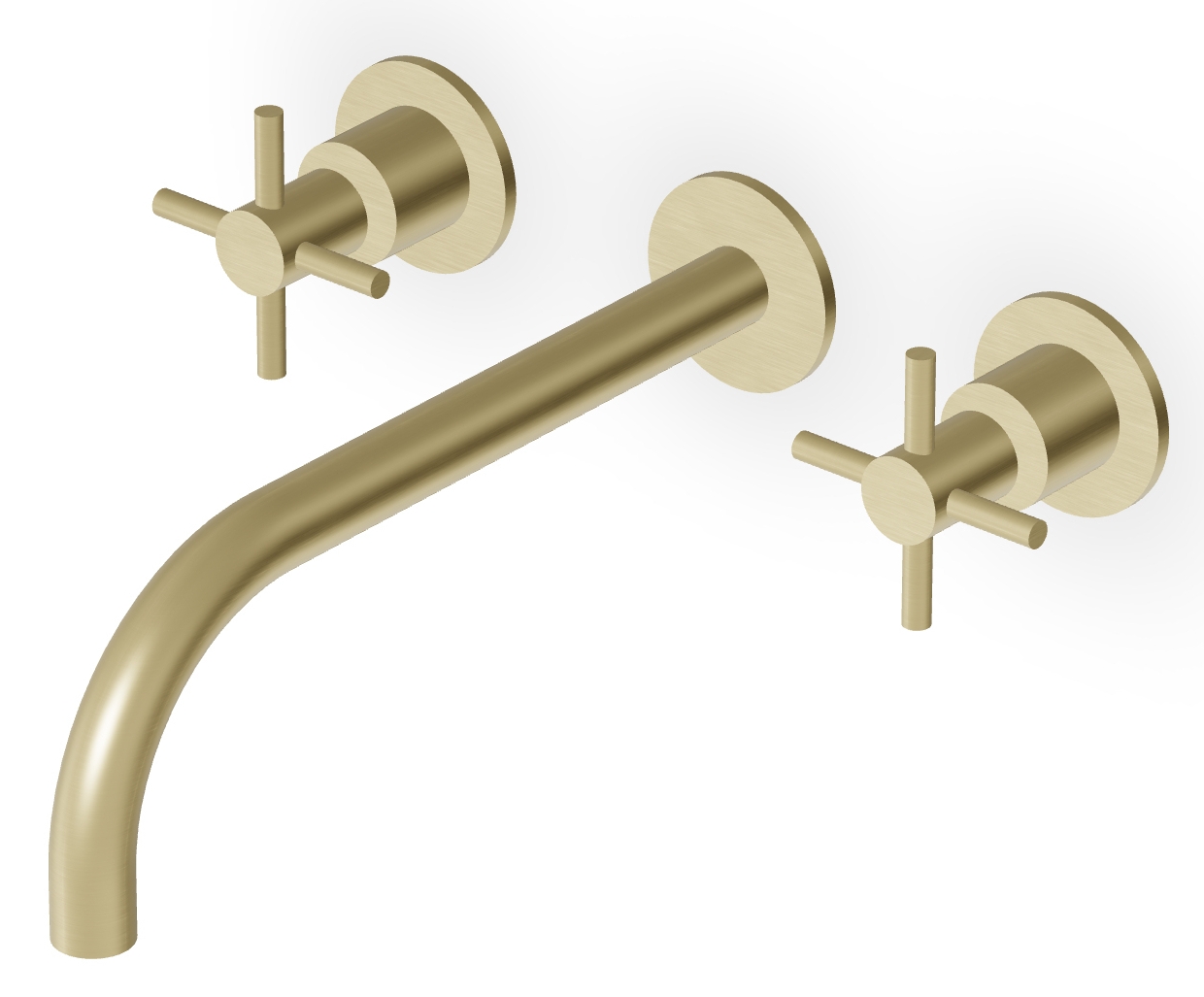 Darmowa Dostawa - Bateria umywalkowa podtynkowa złota Zucchetti Helm ZHM761XP31