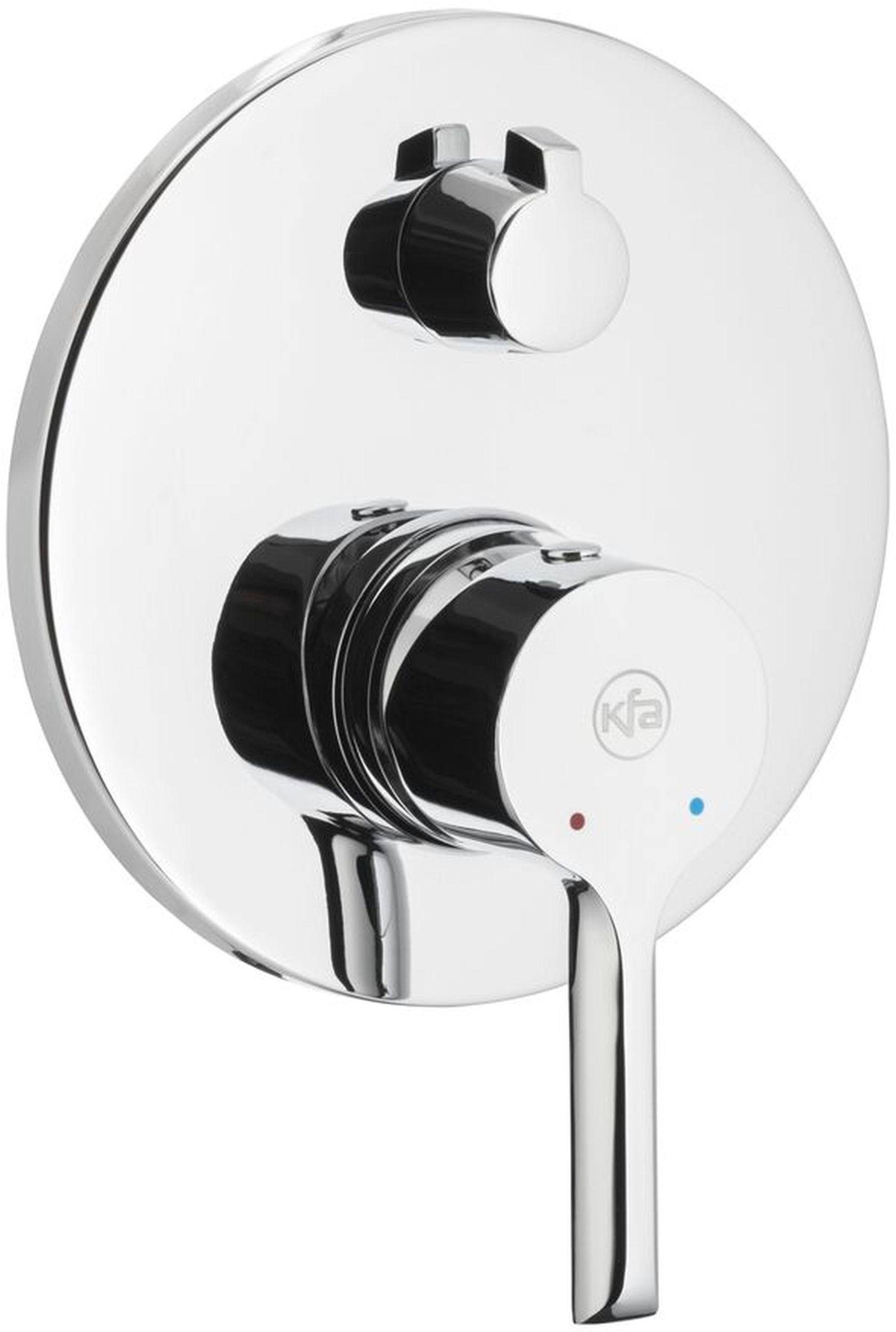 Darmowa Dostawa - Bateria wannowo-prysznicowa podtynkowa chrom KFA Armatura Angelit 472941000