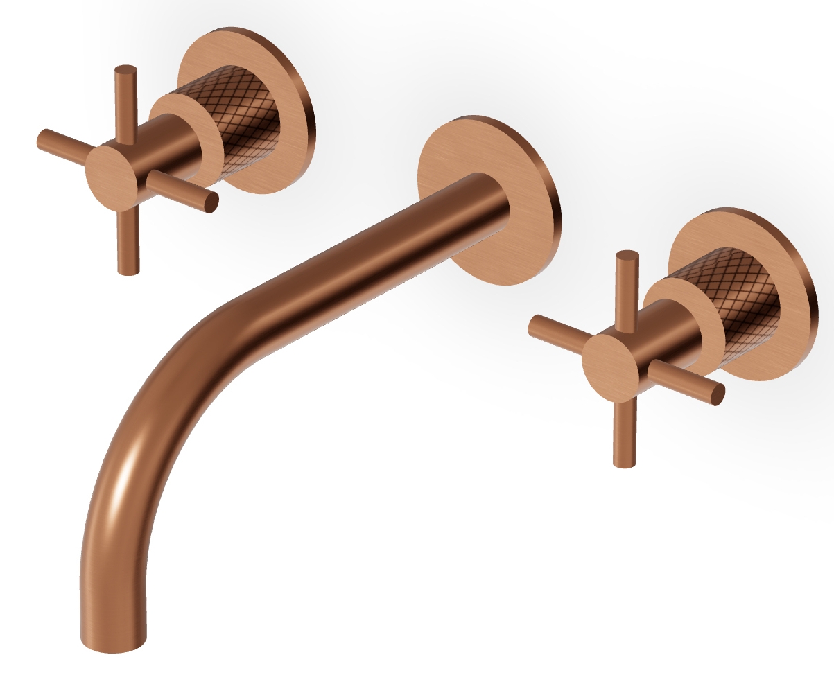 Darmowa Dostawa - Bateria umywalkowa podtynkowa miedź Zucchetti Helm ZHM760XP91G3