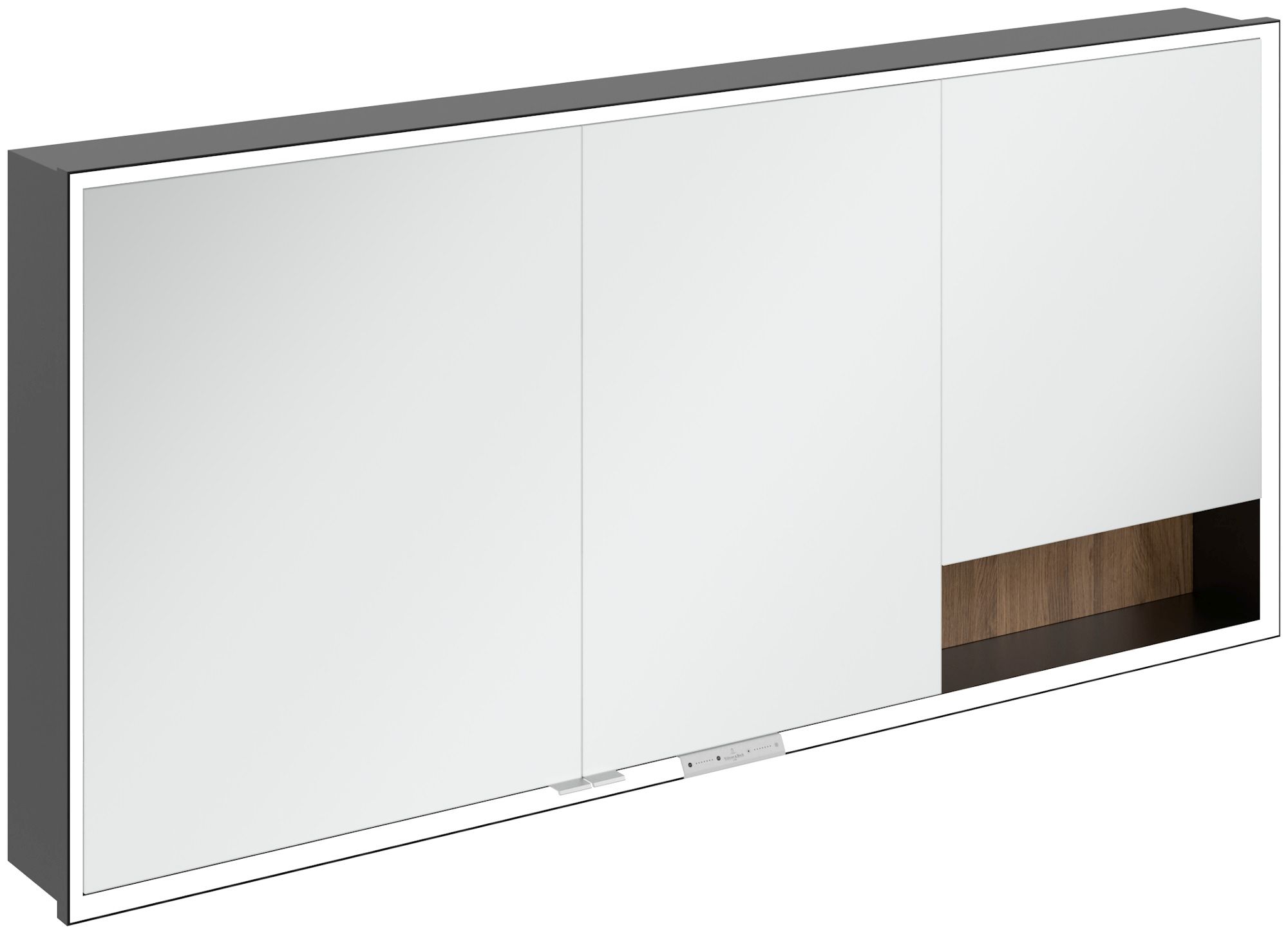 Darmowa Dostawa - Szafka 160x16.8x75 cm z lustrem dąb Villeroy & Boch My View+ B48216RH