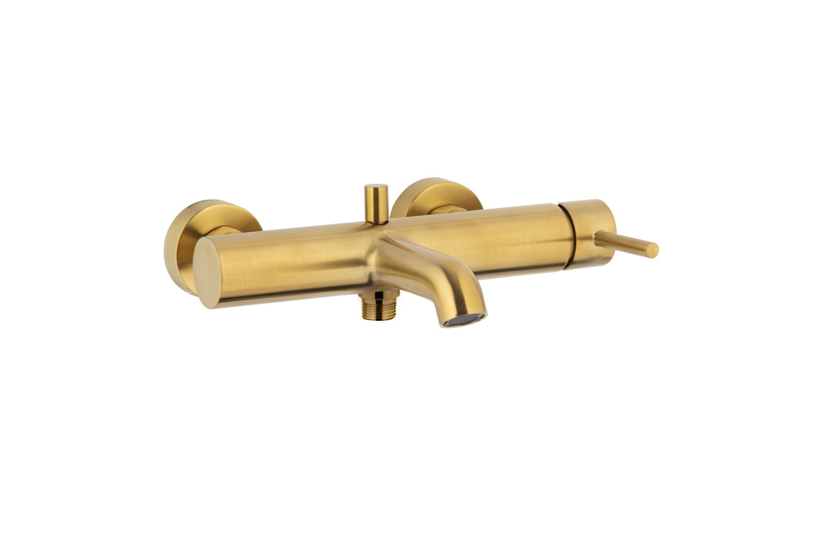 Darmowa Dostawa - Bateria wannowo-prysznicowa ścienna złoty KFA Armatura Moza 503402031