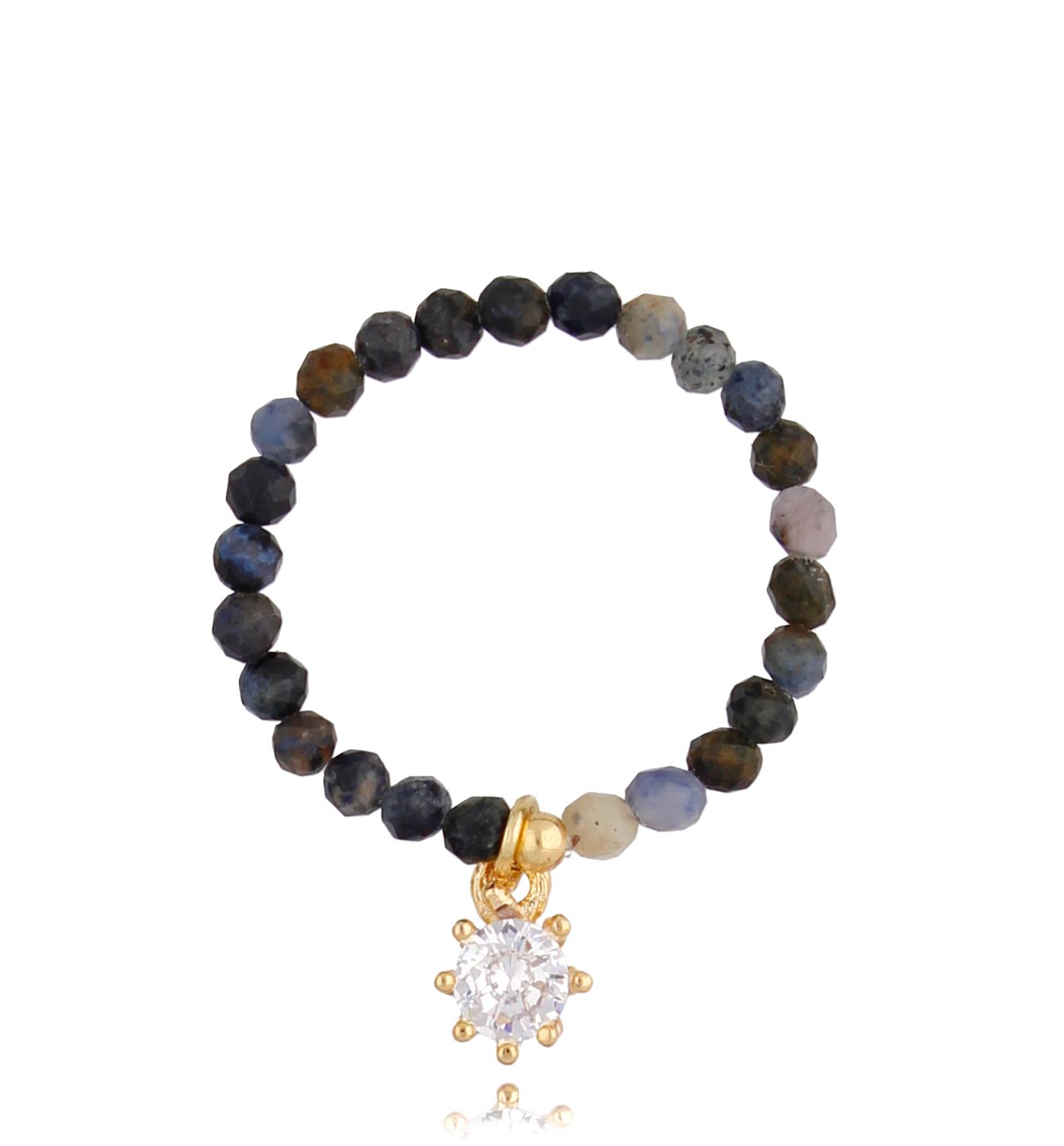 Pierścionek z szafirami Margaret PTW0297