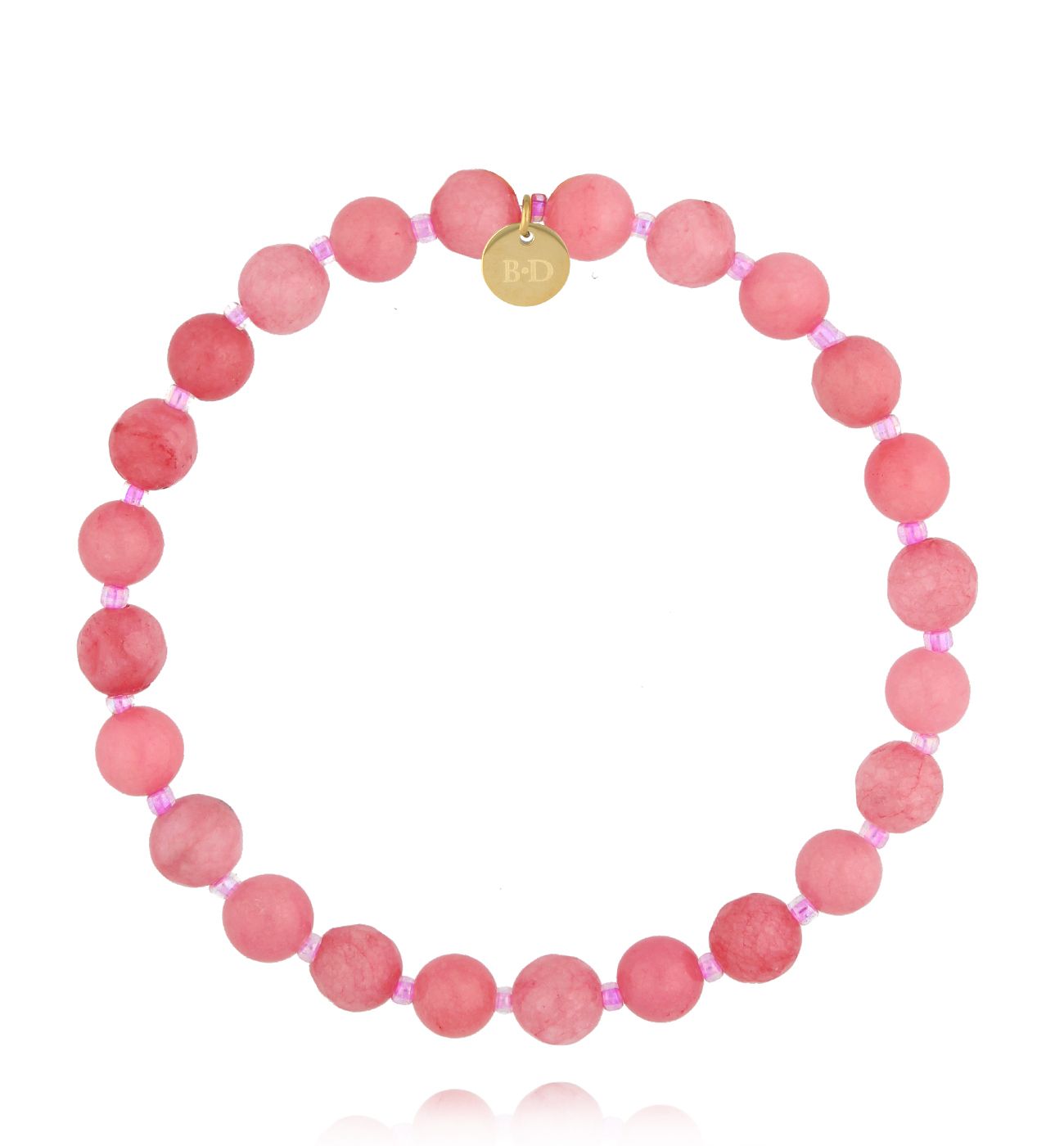 Bransoletka w odcieniach malinowego różu BSC2336