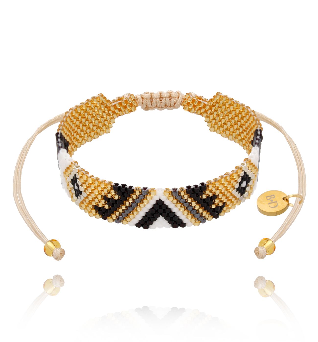 Bransoletka czaro złota pleciona Ersa - By Dziubeka