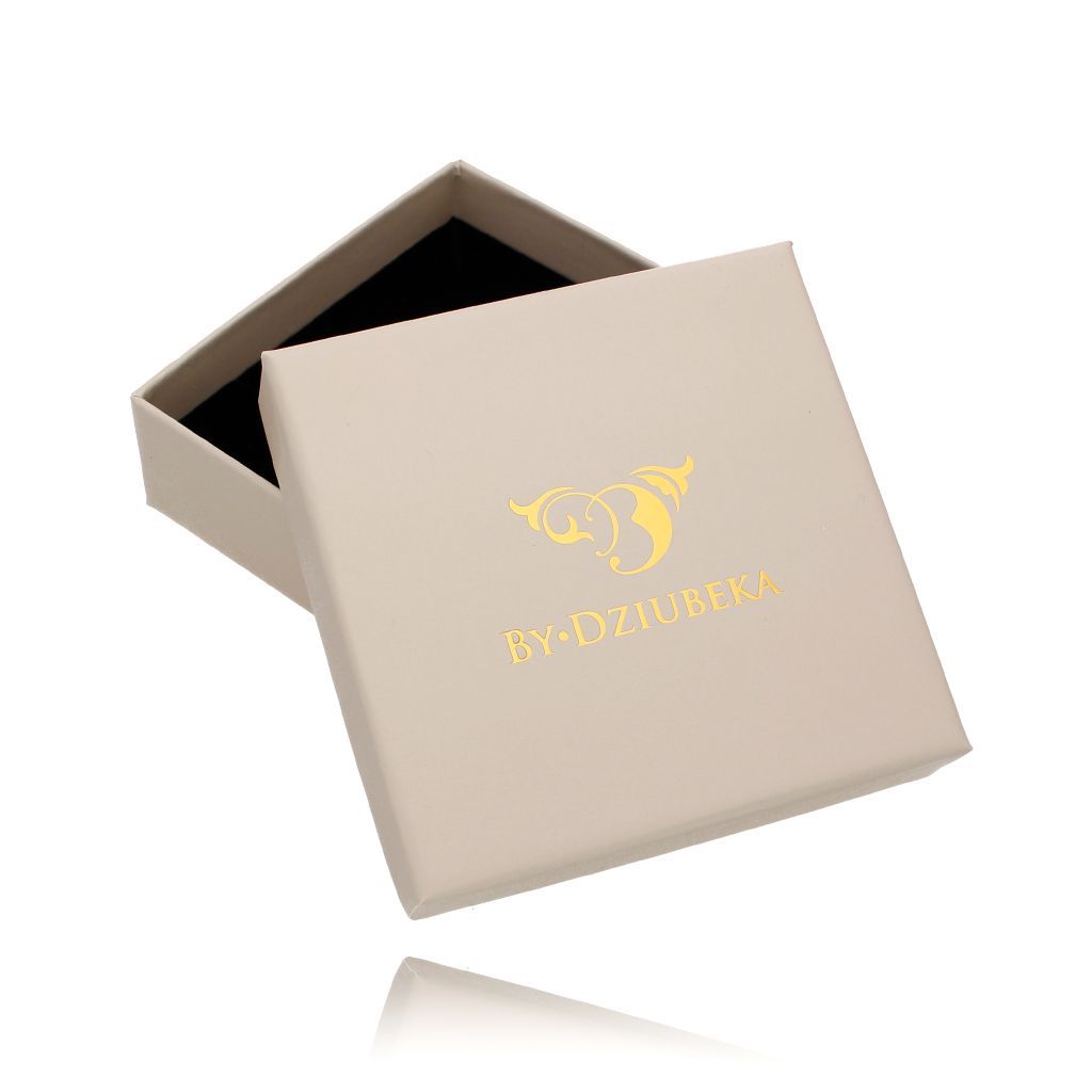 Pudełko beżowe małe - By Dziubeka