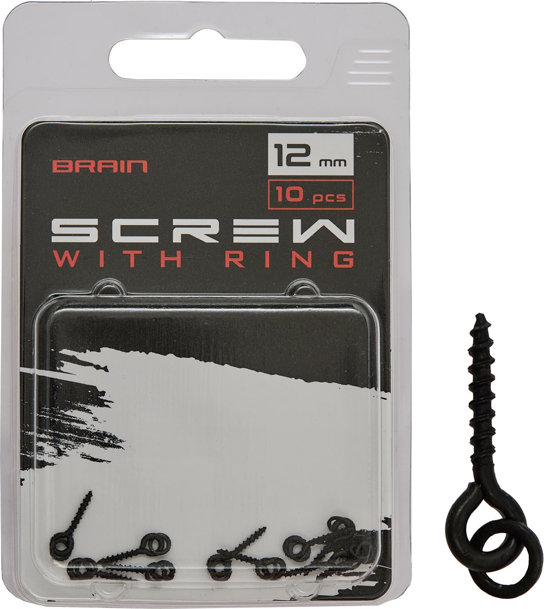 Brain Wkrętka z kółkiem Screw with Ring 15mm