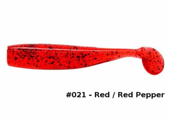 LUNKER CITY Guma Ripper Shaker 3,25'' 8,5cm #21 Red/Red Pepper