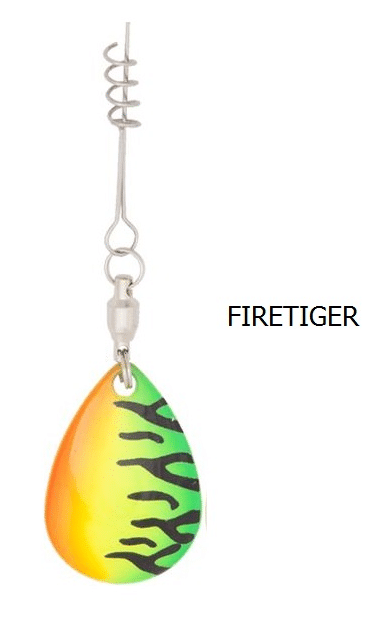 Quantum Blacha obrotowa wkręcana Indiana 30mm Firetiger