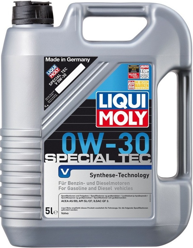 LIQUI MOLY SPECIAL TEC V 0W30 A5/B5 VOLVO 5L - 2853 - Petrostar