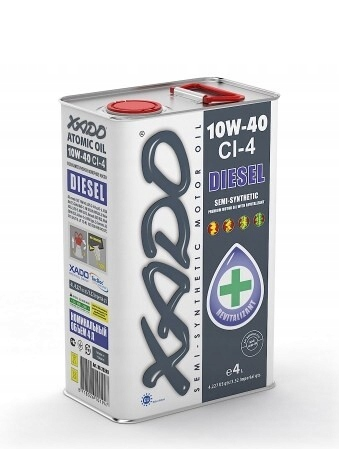 XADO ATOMIC OIL 10W40 CI-4 DIESEL 4L - Petrostar