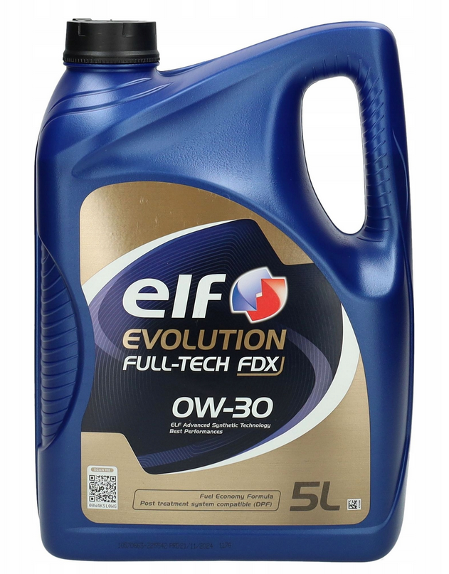 ELF EVOLUTION FULL TECH FDX 0W30 5L - Petrostar