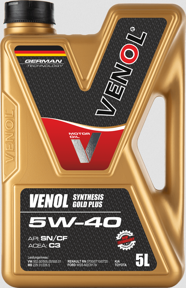 VENOL 5W40 PREMIUM PLUS C3 5L - Petrostar