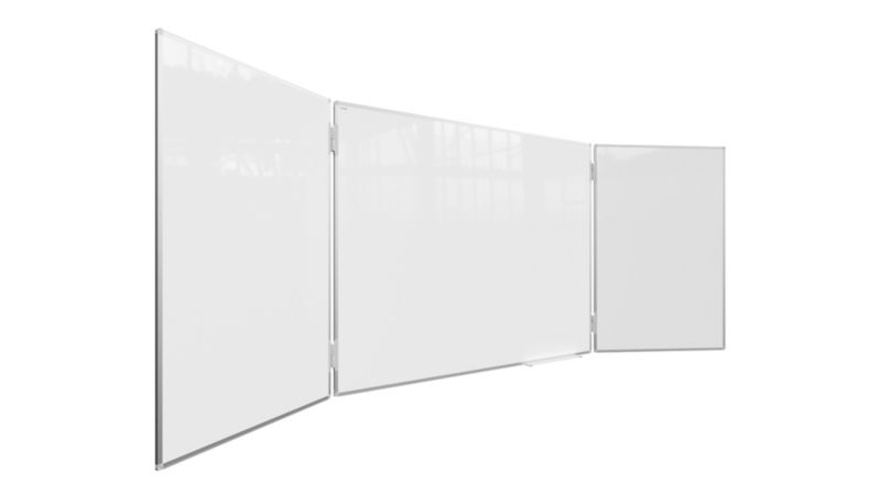 Tablica szkolna suchościeralna magnetyczna typu tryptyk 120x90 cm ALLboards // 240 cm 1 szt.