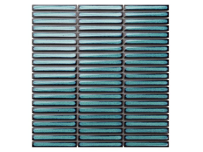 Mozaika ceramiczna Ilcom Mini Piano Atlantic blue połysk 29.0 x 28.2 cm 1 szt.