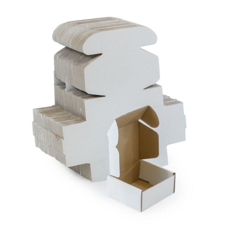 Kartony wykrojnikowe Neopak F427 210x155x65mm Biały Fala E, 50 szt.