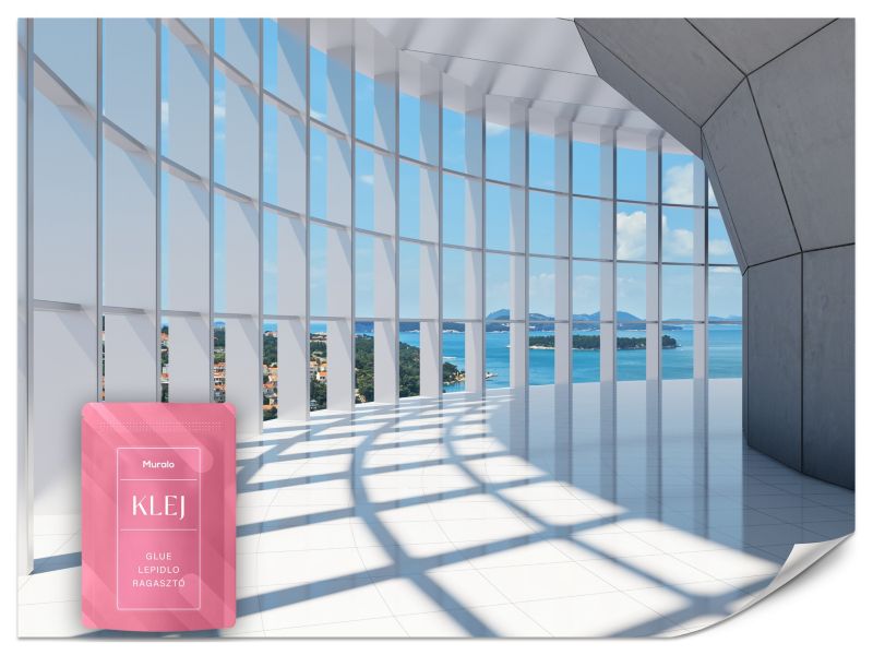 Fototapeta Muralo Tunel 3D Abstrakcja 500x350 cm 1szt.