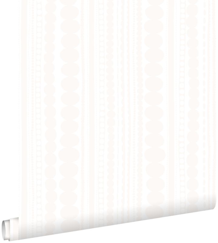 Tapeta ESTAhome Koraliki białymIbłyszczącego srebra 53 cm x 10.05 m - 1 rol.