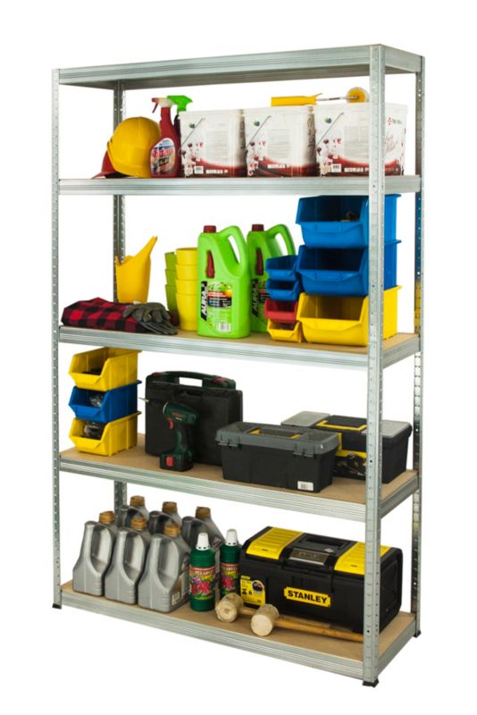 Regał metalowy MODO24 magazynowy ocynkowany helios 213x180x35cm 5 półek po 175 kg 1 szt.