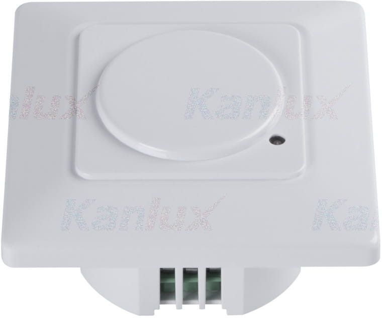 Czujnik ruchu Kanlux mikrofalowy biały dopuszkowy IP20 - 1 szt.