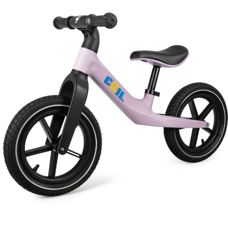 Rowerek biegowy COIL dla dzieci pompowane koła 12" dziecięcy fioletowy 1 szt.