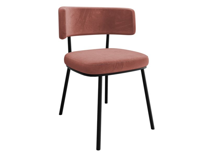 Krzesło MIRJAN 24 tapicerowane Iga róż indyjski 1 szt.