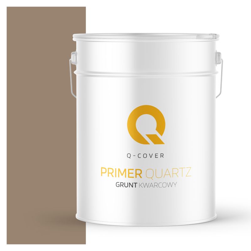 Grunt Kwarcowy pod Tynk Mozaikowy Q-Cover Brązowy M91 15KG