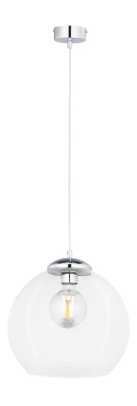 Lampa wisząca Jupiter ASTI chromowana 1xE27x40W IP20 wym:80x29x29cm - 1 szt.