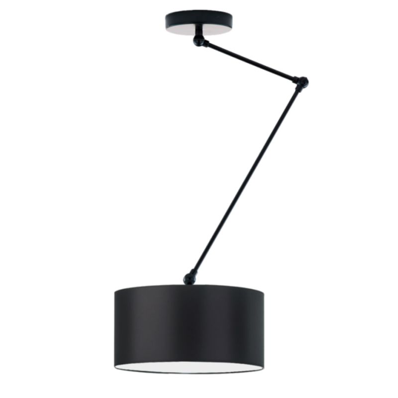 Lampa wisząca Volta Light Factory przegubowa sufitowa regulowana z abażurem walec SOUL 1szt.
