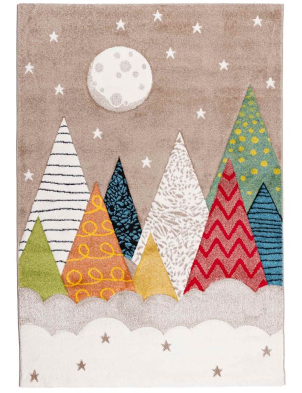 Dywan Bond Kids Multidecor 120x170cm góry wielokolorowy, 1 szt.