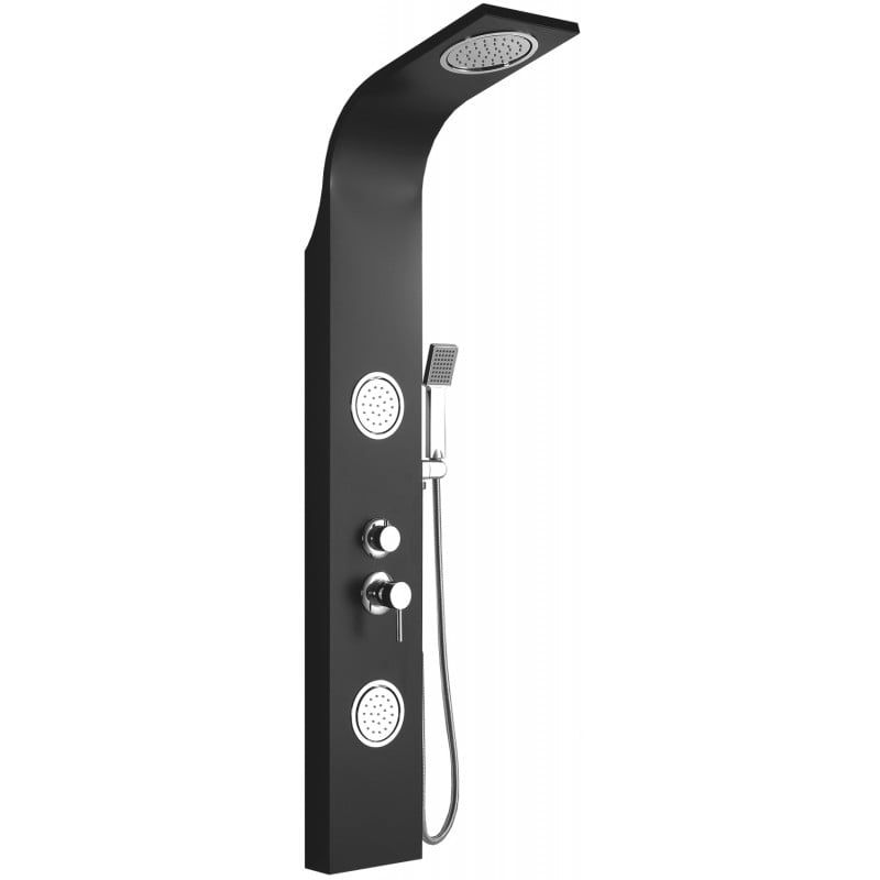 Panel prysznicowy Mexen Gros czarny 1 szt.