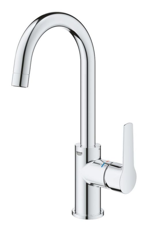 Bateria umywalkowa Grohe Start wysoka chrom, QuickFix, ruchoma wylewka, bez termostatu 1 szt.