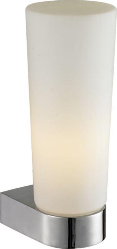 Kinkiet ścienny Kaja Aqua chromowany biały 1 x E14 x 40W IP20 wym: 21 x 10 x 10 cm - 1 szt.