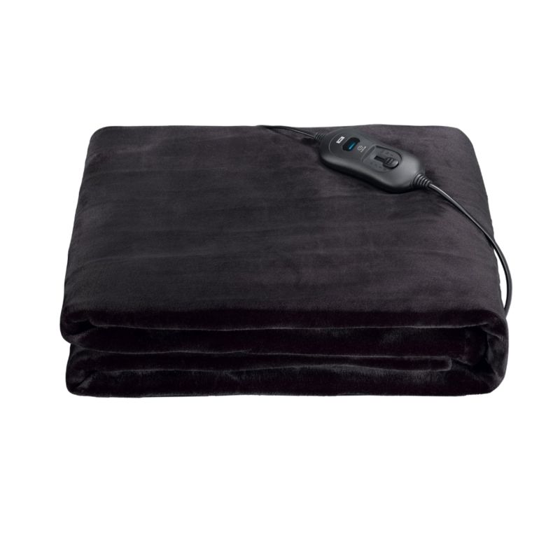 Elektryczny koc Melissa 180x130 Czarny 1szt.