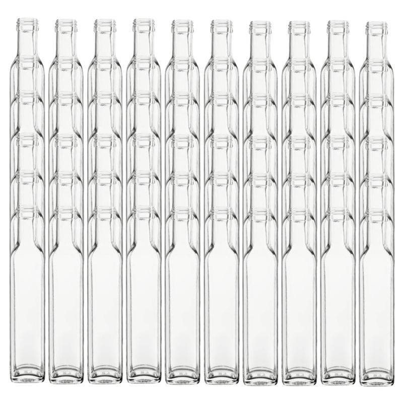 Butelki szklane MODO24 250 ml maraska kwadratowa na soki i oliwę fi 31 bez nakrętek 60 szt.