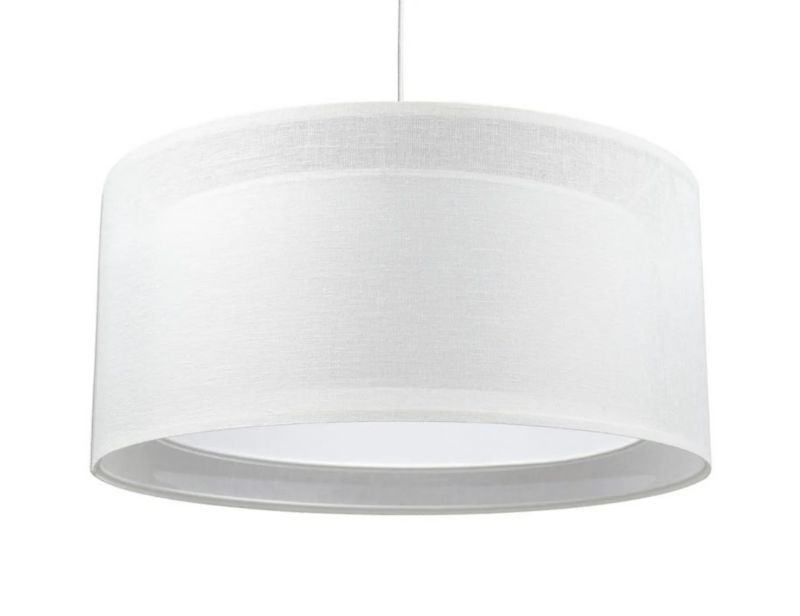Lampa Bps Koncept wisząca DUO LEN LIGHT 60 biała 1 szt