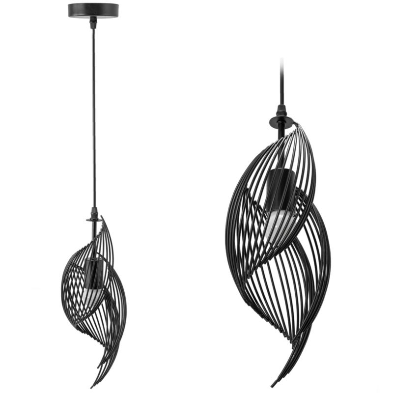 Lampa Sufitowa Wisząca Toolight App977-1Cp Czarny