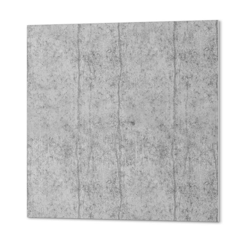 Ścienne Kafelki PCV ArtPrintCave 30x30 cm Struktura betonowa z rysunkami 9 szt.