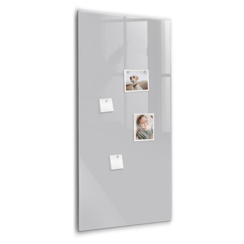 Foto tablica magnetyczna Wallfluent 70x100 cm Kolor jasny szary 1 szt.