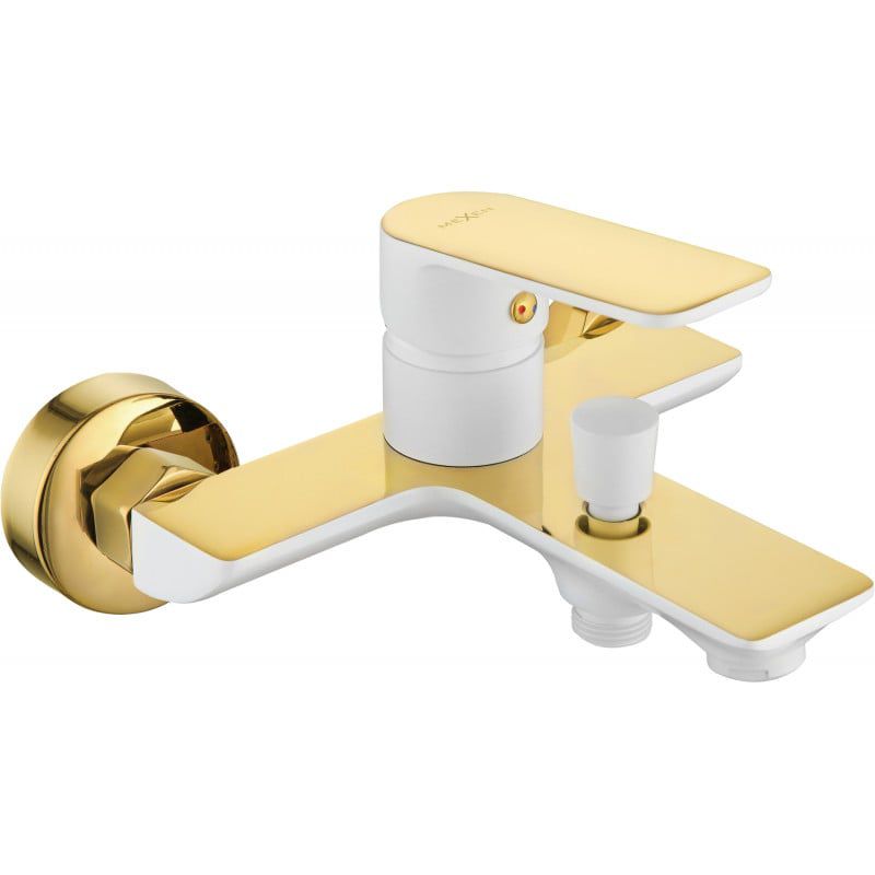 Bateria wannowa Mexen Alfa biało-złota 1 szt.