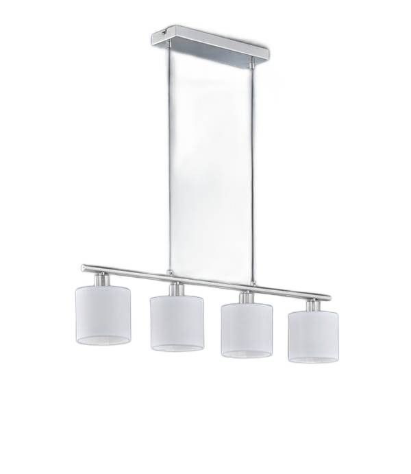 Lampa wisząca RL TOMMY srebrno-biała 4xE14x28W wym:150x75x12cm IP20 -1 szt.